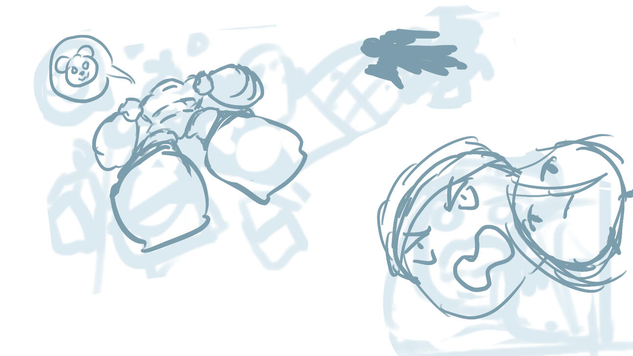 Scrapped Winter Entry (Striker + SB witnessing air battle+gifts)